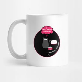 Smart Cute Cat By Abby Anime(c) Mug